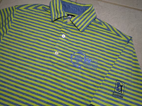 Footjoy Men's Small Waste Management Phoenix Open TPC Scottsdale Golf Polo Shirt